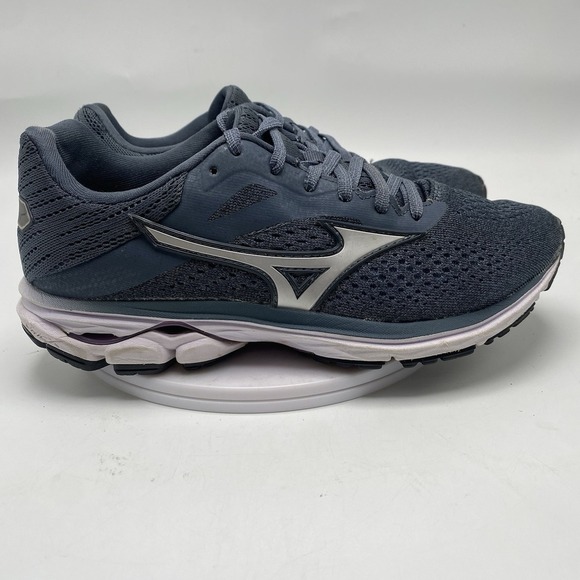 Mizuno Shoes - Mizuno Shoes Women Size 7 Wave Rider 23 Gray Athletic Running Trainers 3993
